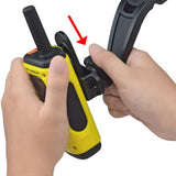 UAYESOK Adjustable Walkie-talkie Car Mount, Speaker Mic Vehicle Holder (Vacuum Suction Cup, Windshield Dashboard Mounting) For HT, 2 way radio, Scanner