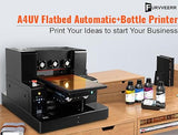 Furvveerr A4 L805 UV Printer, High Resolution 2880 x1440dpi UV Flatbed Printer