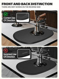 Salon Floor Mat for Anti Fatigue Barber Chair Mat for Circle Chair Base Hair Stylist Beauty Floor Mats
