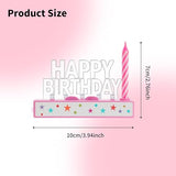 LED Musical Birthday Cake Candles - Flashing Lights & Happy Birthday Song with Blinking-Singing Fun | Reusable Party Decorations for All Ages