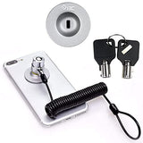 I3C Laptop Cable Lock Retractable Hardware Security Cable Lock with Anchor Plate Compatible with Laptop, Smart Phone