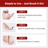 Toenail Fungus Treatment Extra Strength, Nail Fungus Treatment with Undecylenic Acid for Toenail & Fingernails, Antifungal Nail Repair for Athletes Foot, Ingrown, Thick, Broken, Damaged Nail, 30ml