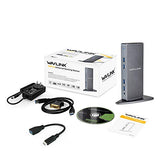 Case of 20,Wavlink Aluminum USB 3.0 Universal Laptop Docking Station