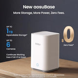 aosu T2 Ultra 4K Solar Outdoor Wireless Security Cameras 6-Cam Kit + 2k Wireless Doorbell Camera with Chime No Subscription Fees