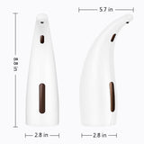 Soap Dispenser,Touchless Bath Kitchen Countertop Automatic Soap Dispenser with Infrared Motion Sensor,IPX6 Waterproof.Perfect for Bathroom and Kitchen.