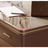 AQWASYUTER Office Computer Desk Home Rock Board Desk President Office