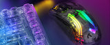 MAMBASNAKE x ATTACK SHARK X2PRO Wireless Gaming Mouse with Full Transparent