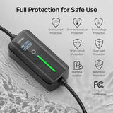 Unitek Level 1 & 2 Tesla Wall Charger - Portable EV Charger for All Tesla, 16Amp 3.5KW 240V Mobile Charger Connector for Tesla, EV for ModelY/3/S/X