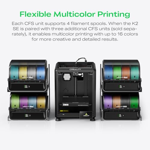 Creality K2 SE Combo 3D Printer, Support Multicolor Printing with CFS ...