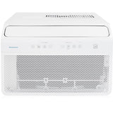 Keystone Energy Star 8,000 BTU Window Mounted Inverter Air Conditioner with Supplemental Heat, Quiet High Efficiency Window AC Unit with Remote for Apartment, Medium Rooms up to 350-Sq. Ft.