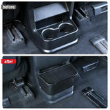 JYCDC Rear Center Console Trash Can Compatible with Toyota Sienna 2026 2025 2024 2023 2022 Accessories, Second Row Cup Holder
