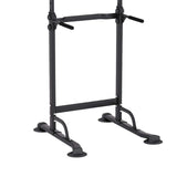SogesPower Power Tower Dip Station Pull Up Bar for Home Gym Adjustable Height Strength Training Workout Equipment SogesPower