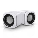 XDSRFVUY Computer Speaker for Laptop PC Subwoofer Wired Music Player Audio Speakers Deep Bass Sound Loudspeaker