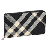 BURBERRY Men's Long Wallet (Round Zipper), A1189, One Size