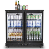 BODEGACOOLER Back Bar Cooler, 2 Door Commercial Beverage Refrigerator