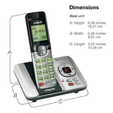 Phone Answering System with Caller ID/Call Waiting, 1 Cordless Handset, Silver/Black VTech