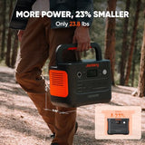 Jackery Solar Generator 1000 v2 with 2x100W Solar Panel,1070Wh Portable Power Station LiFePO4 Battery,1500W AC/100W USB-C Output,1Hr Fast Charge for Outdoor,Off-Grid Living,RV,Emergency