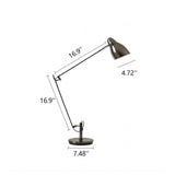 Luescheo Nordic Simple Metal Long arm Folding lamp Desk lamp