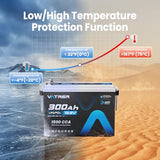 12V 300Ah Lithium LiFePO4 Battery (APP Monitoring&Energy Storage&Starting)