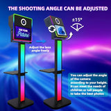 Portable Mirror Photo Booth,15.6 inch Touch Screen DSLR PhotoBooth Machine