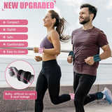 Ankle Weights Set of 2 (1 lb Each) Adjustable Wrist Weights for Women Men Wearable Arm Leg Weight for Pilates, Running, Walking, Workout, Yoga, Pink
