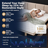 Queen Hybrid Mattress14 Inch,Medium Firm Support for All Sleepers
