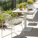 DYTXIII Set of 4 Outdoor Chair Cushions with Ties,Water Repellent Patio Chair