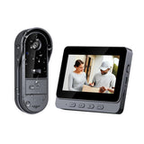TKMARS Wireless Doorbell Camera No Subscription No WiFi/App Needed