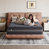 Novilla 14 Inch King Size Gel Memory Foam Mattress for Body Contouring