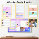 24" Digital Calendar Electronic-eCalendar WhiteBoard-Meal-Planner