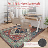 Anidaroel 8x10 Computer Chair Mat, Floor Mat for Office Chair, Under Desk Mat for Rolling Chair on Hardwood