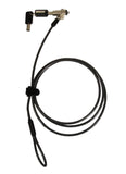 Port Designs Security Cable Keyed Noble Wedge Slot Lock Laptops/Desktops/Monitors Projectors, Black