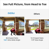Doorbell Camera Wireless, Battery-Powered Video Doorbell, 2K Resolution,Support Local Storage