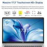 HP 17.3” Touchscreen Laptop w/Microsoft 365, 16GB RAM, 512GB SSD+128GB UFS