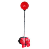 MAHIPAR Punching Bag with Stand for Adults & Teens - Heavy Punching Bag, Boxing Bag & Boxing Equipment Set with Reflex Bag, Speed Bag & Gloves - Adjustable Height for MMA, Kickboxing & Cardio Training