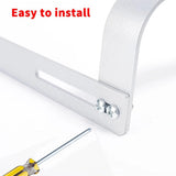 DTTLYQF Aluminium Alloy Metal Laptop Stand Notebook Holder Cooler Bracket Riser Support