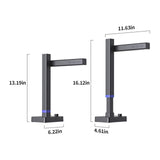 Book Scanner, 24MP Document Scanner, Portable USB Document Camera, Scan Max A3 Format W/Adjustable Height