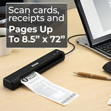 Workforce Es-50 Portable Document Scanner for Laptop - Complete Bundle for Pc and Mac