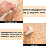 AiBOB Office Chair Mat for Hardwood Floor, 36 X 48 inches, Hard Floor Chair Mats Under Computer Desk, Easy Glide for Rolling Chairs