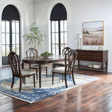 Signature Design by Ashley Lavinton Classic Dining Extension Table, Dark Brown