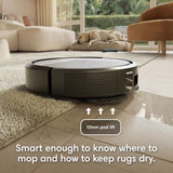 iRobot Roomba Plus 575 Robot Vacuum & Mop Combo, 25,000Pa Suction, PrecisionVision AI Obstacle Avoidance