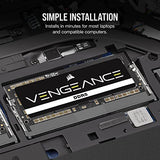 CORSAIR Vengeance SODIMM DDR5 RAM 16GB (1x16GB) 5600MHz CL48 Intel XMP iCUE Compatible Computer Memory