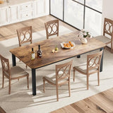 GAOMON 78.7 Inch Long Kitchen Table for 6-8, Dining Room Table for Kitchen Living Room, Large Rectangular Dinner Tables
