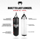 Venum Origins Punching Bag (Ceiling Mount Included) - Khaki/Black