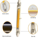 UGEFKMQ R7S Light Bulbs Led R7S 78Mm 10W R7S Led 118Mm Bulb R7S Led Bulbs Ac/Dc 110V 2Pc,Natural Light,118Mm 10W