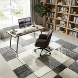 Tempered Glass Office Chair Mat for Carpet & Hardwood Floor