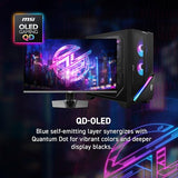 msi MPG 272URX QD-OLED 27 Inch 4K UHD Gaming Monitor - 3840 x 2160 QD-OLED Panel