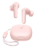 True Wireless Earbuds, 10mm Drivers with Big Bass, Bluetooth 5.3, 30H Playtime, Water-Resistant, 2 Mics for AI Soundcore