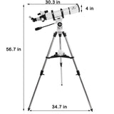 Gskyer Telescope 600x90mm AZ Astronomical Refractor Telescope for Adults