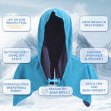 3 Pack Cooling Hoodie Towels for Neck and Face, Ice Towels for Hot Weather